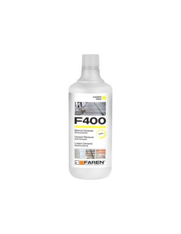 Farmicol Faren F400 Décapant Acide Concentré Multifonction Pour Ciment 1 Litre