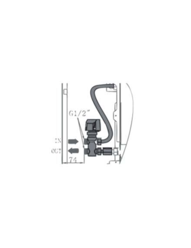 Kit Vanne 3 Voies Cordivari Pour Ventilo-convecteurs Cordivari Vnt Inverter