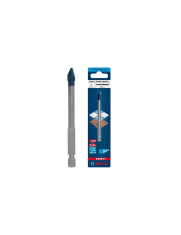Foret Bosch Expert Hex-9 Hard Ceramic Pour Perceuses Et Visseuses À Chocs 6 X 90 Mm