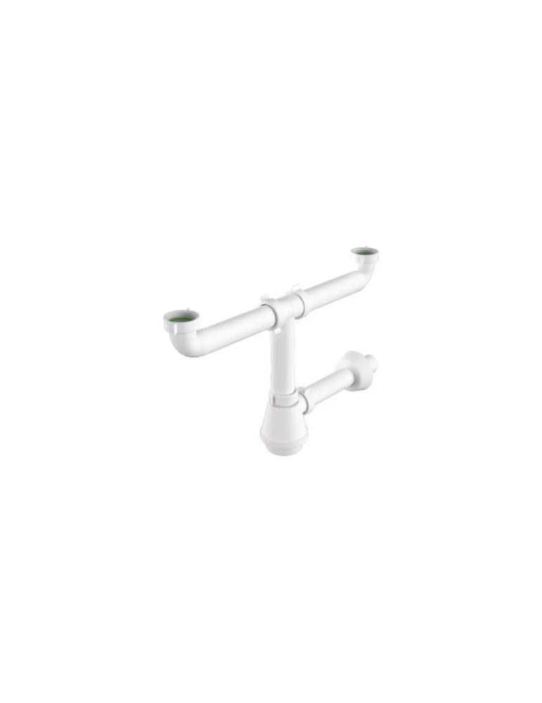 Bonomini Tube Flexible Extensible avec Rosace Ø 32/40 mm | Megaclima.fr