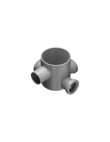 Bonomini Caniveau De Sol Bas H 170 Mm Sortie Ø 50 - 6560pp17c2-r