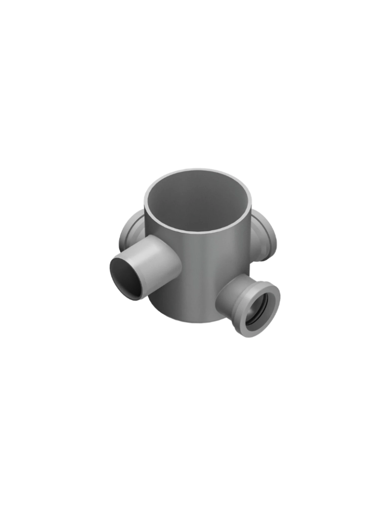Bonomini Caniveau De Sol Bas H 170 Mm Sortie Ø 50 - 6560pp17c2-r