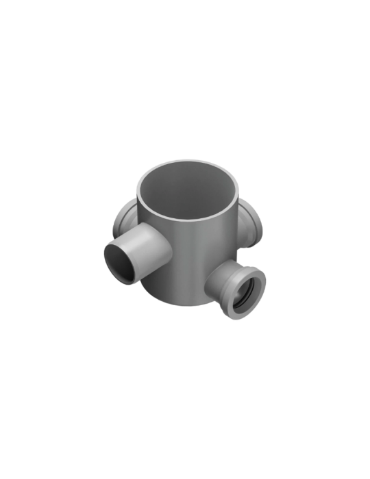 Bonomini Caniveau De Sol Bas H 170 Mm Sortie Ø 50 - 6560pp17c2-r