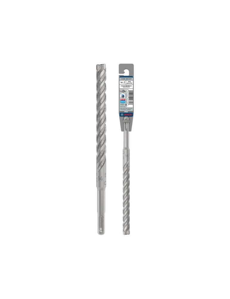 Bosch 1x Foret Pour Marteau Perforateur Pro Sds Plus-5x 14 X 150 X 210 Mm