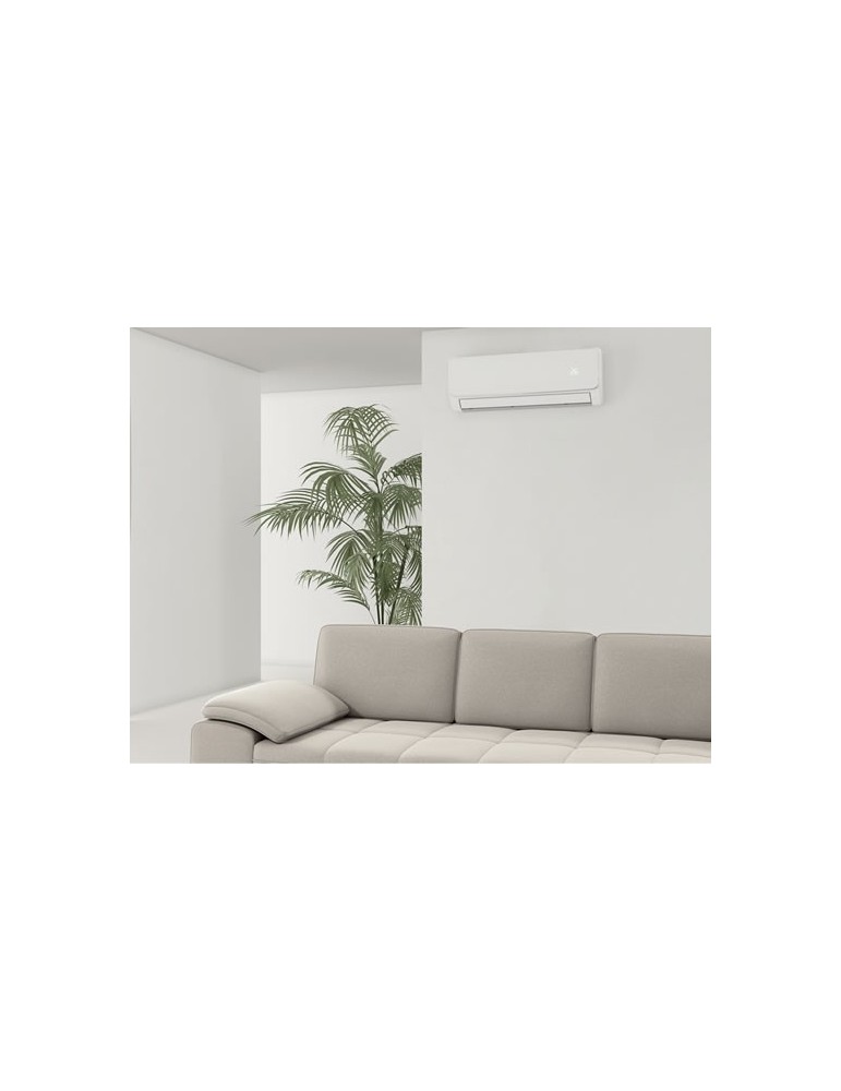 Ideal Clima Ventilconvettore a Parete Idrosplit Falko Hi-Wall Inverter 500 THM05A Con Comando Incluso Ambientata