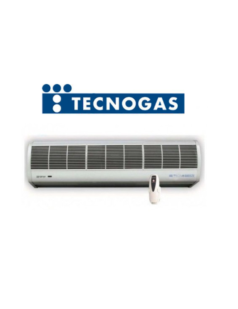 Tecnogas Barriera d'aria Tecnobreeze Natural Wind 120 cm a parete