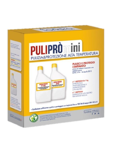 Foridra Puliprò Mini Per Pulire e Proteggere ImpiantI ad Alta Temperatura