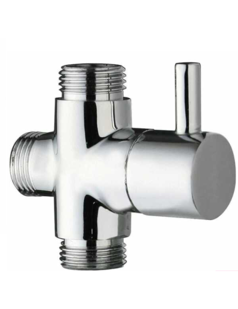 DAMAST Colonna Doccia Nature QUADRA Set Soffione doccetta e portasapone dettaglio