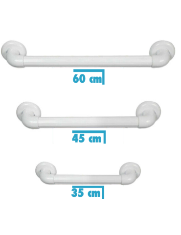 MANIGLIONE DI SOSTEGNO ALLUMINIO PER DISABILI ANZIANI MAX 120 KG