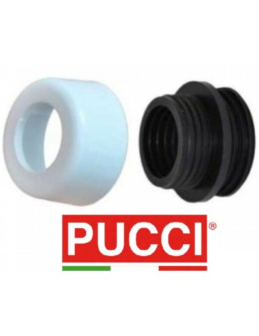Pucci Morsetto combinato guarnizione retro wc con rosone 80001330