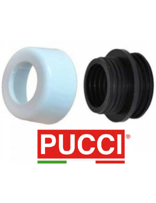 Pucci Morsetto combinato guarnizione retro wc con rosone 80001330