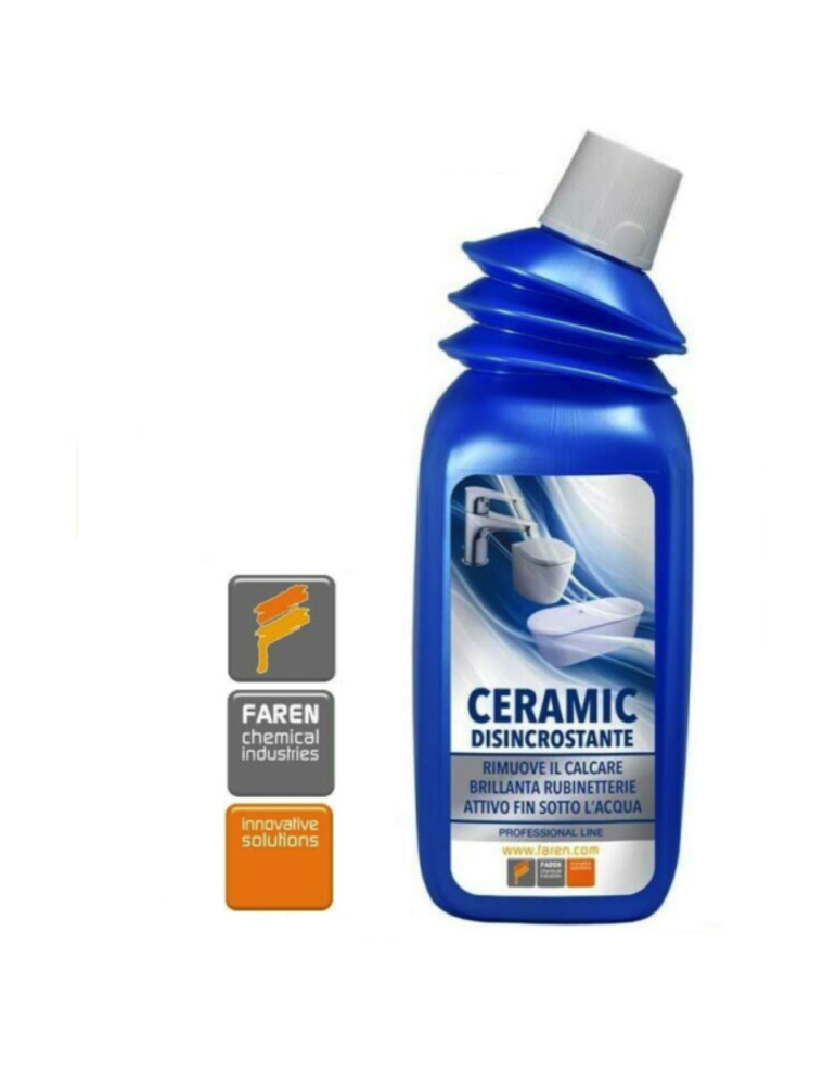 Faren Anticalcare Disincrostante Professionale Ceramic 750ml per WC e Bidet