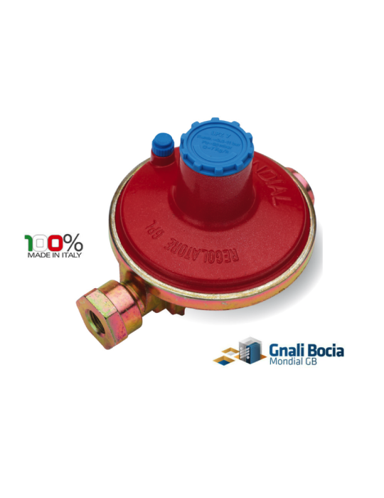 Regolatore di pressione orizzontale a taratura BP 7 kg/h - Serie LP280
