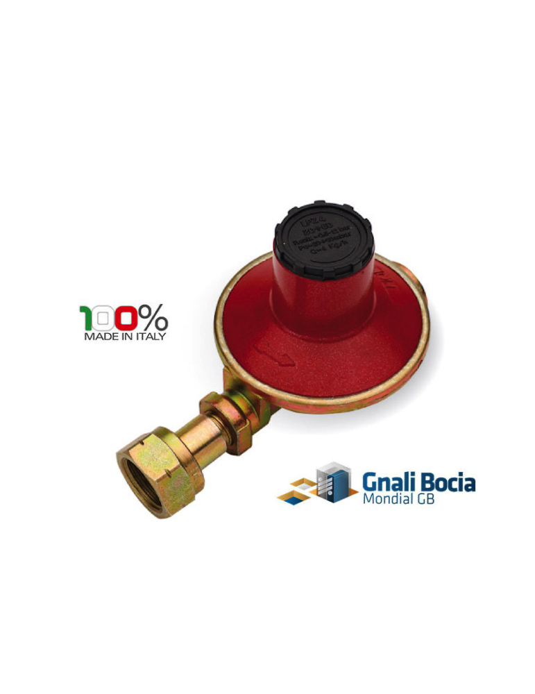 Regolatore di pressione orizzontale a taratura BP 4 kg/h - Serie LP240