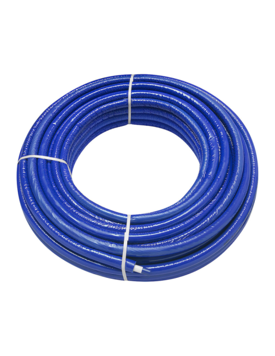 Nupi Tubo Multistrato 20 x 2 Coibentato Blu Rotolo Ml 50