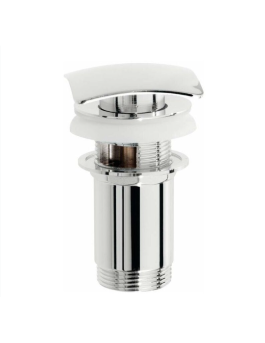 Damast Piletta Di Scarico Click-Clack Quadra Universale In Ottone Cromata 1"1/4