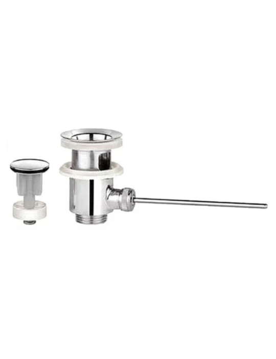 Piletta in ottone 1" con saltello automatico tappo incluso dettaglio