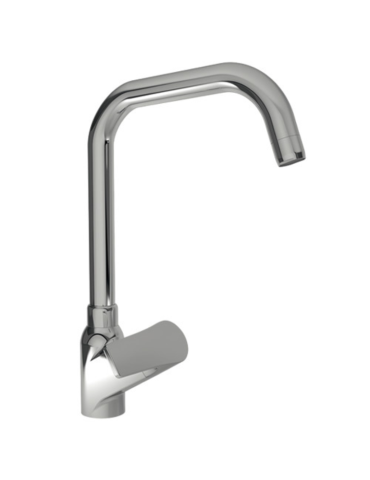 GS Rubinetterie Miscelatore Lavello Modello Slim 2497 Cromo