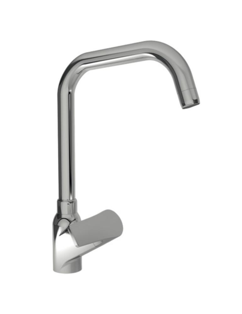 GS Rubinetterie Miscelatore Lavello Modello Slim 2497 Cromo