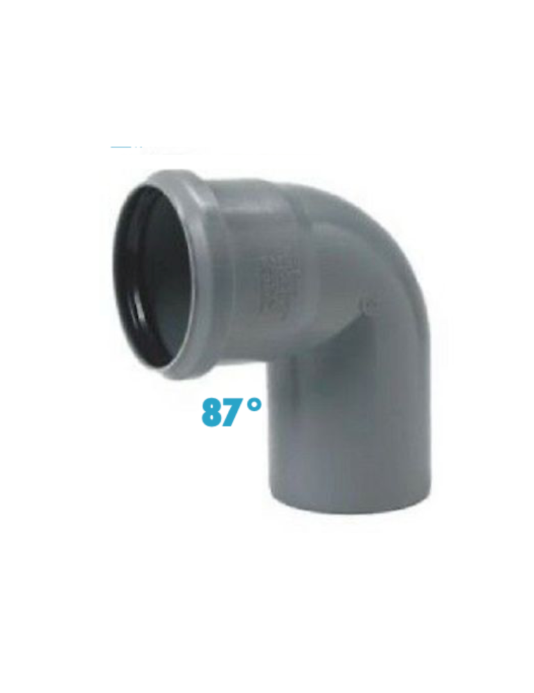 Courbes 87° Polypropylène Diamètre 32 mm emboîtementPaquet de 40 pièces