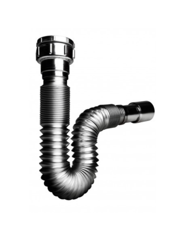 Bonomini Tuyau d'échappement Jolly Flex Chromé 1"1/4