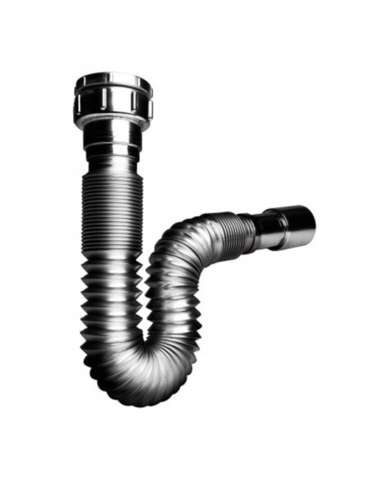 Bonomini Tuyau d'échappement Jolly Flex Chromé 1"1/4