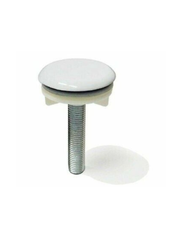 Bouchon de trou blanc pour lavabo