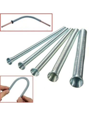 Ensemble Ressort Courbe Tube Cuivre pour Climatisation de 3/8 - 1/2 - 5/8
