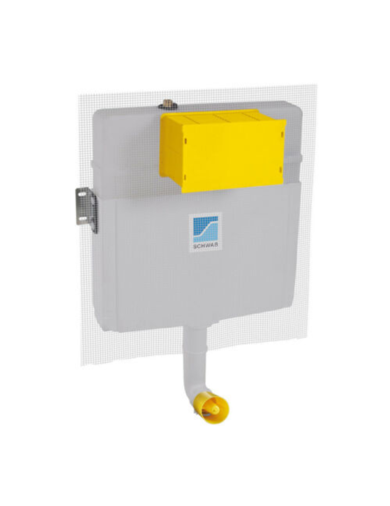 Schwab Boîte encastrée pour WC Double Décharge Mod. UP 199