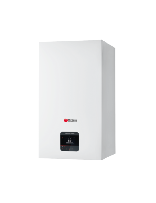 Hermann Saunier Duval Caldaia a Condensazione ThemaFast Condens 25 MA-CS/1 25 Kw Metano/Gpl con Kit Fumi Incluso 2