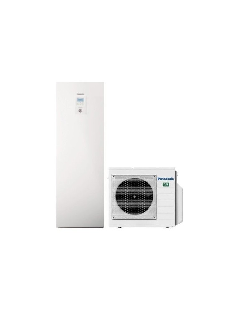 Panasonic Pompa di Calore Splittata Aquarea All In One 5/7 KW con WH-ADC0309J3E5C Monofase Inverter R-32 Classe A+++