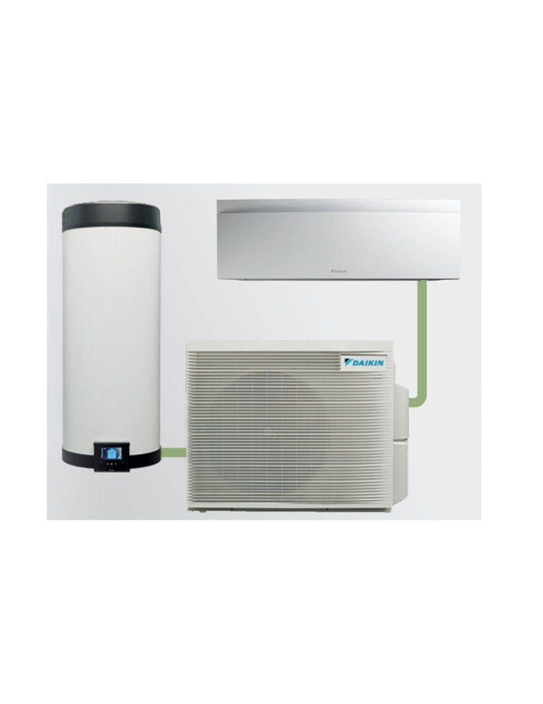 Daikin Sistema MultiSplit + Serbatoio A.C.S. 120L Multi+ con 4MWXM52A(9) Inverter Wi-Fi Classe A 2