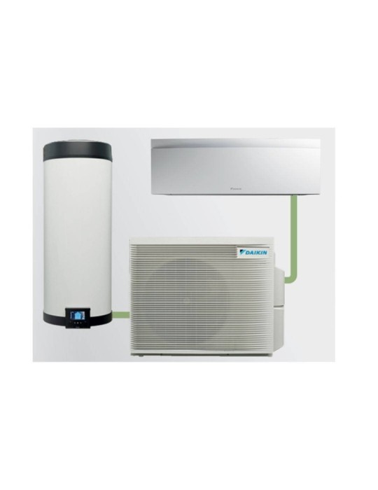 Daikin Sistema MultiSplit + Serbatoio A.C.S. 120L Multi+ con 4MWXM52A(9) Inverter Wi-Fi Classe A 2