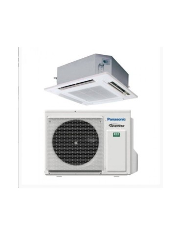 Panasonic Climatizzatore Monosplit a 4 vie a Cassetta 90x90 Serie PACI NX 24000 Btu U-71PZ3E5A - S-6071PU3E Gas R-32