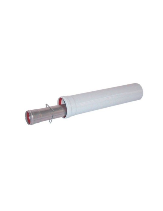 Ferrari Prolunga Coassiale in Alluminio Per Scaldabagno a Camera Stagna M/F DA 100 cm Diam. 60/100