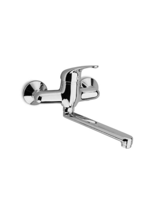Monocomando Miscelatore Lavello a Parete Gs Rubinetterie serie Ecoline