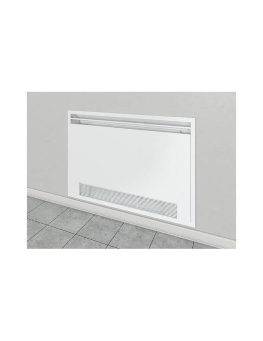 Pannello Frontale Bianco Ideal Clima TPS02P Con Presa E Mandata Aria Per Targa 250