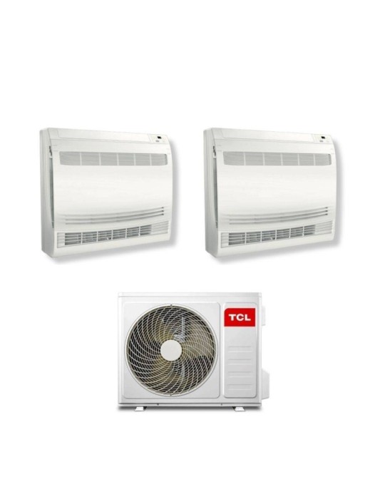 TCL Climatizzatore Dual Split Console 9+12 con MT2730 Inverter R-32 Classe A++