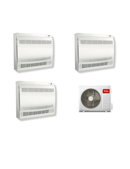 TCL Climatizzatore Trial Split Console 12+12+18 con MT3240 Inverter R-32 Classe A++