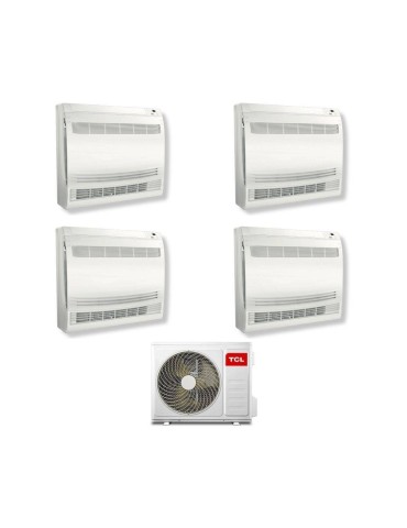TCL Climatizzatore Quadri Split Console 12+12+12+12 con MT4250Inverter R-32 Classe A++