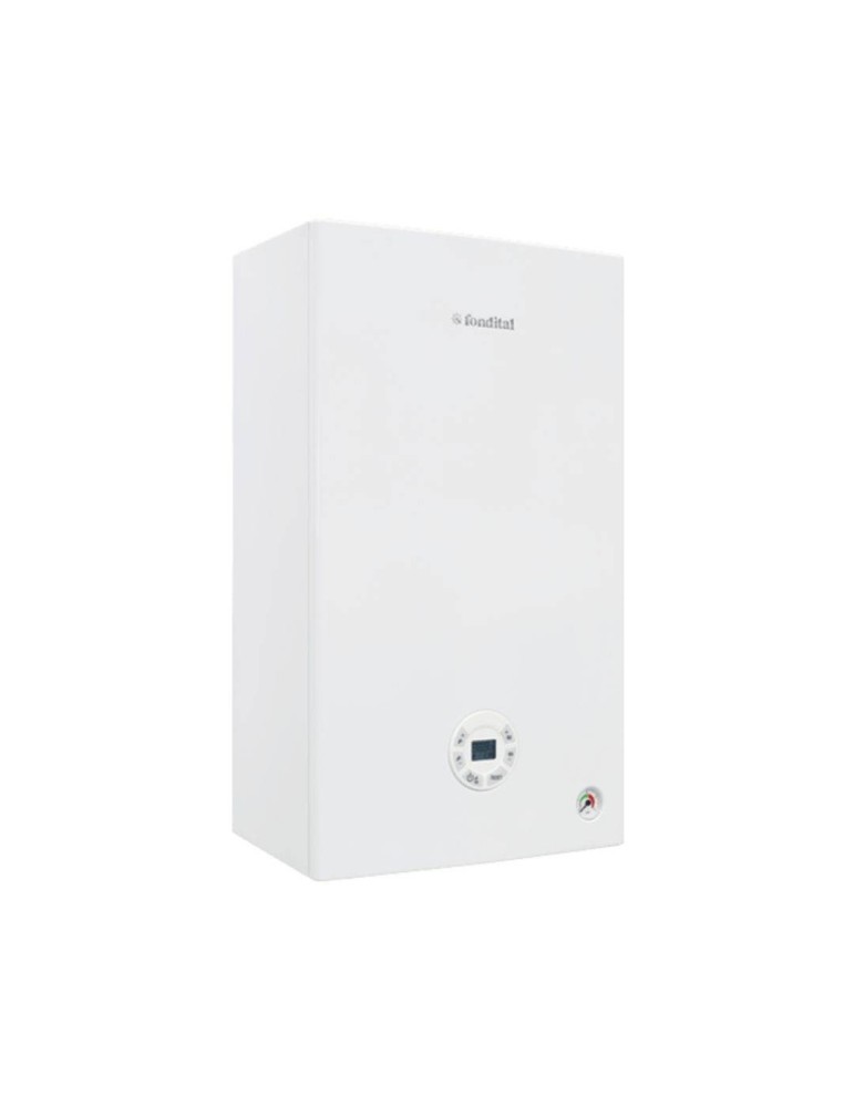 Fondital Caldaia a Condensazione Tenerife Metano o Propano Con Kit Scarico Fumi Tre Quarti
