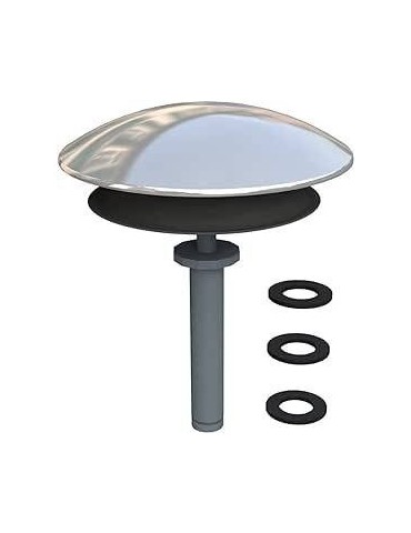 Bonomini Tappo Vasca da Bagno Universale con Stelo da Ø 8/9 mm - 0847OT74S