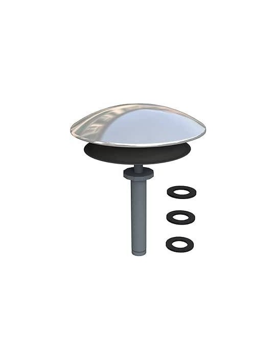 Bonomini Tappo Vasca da Bagno Universale con Stelo da Ø 8/9 mm - 0847OT74S