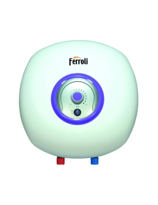 Ferroli Scaldabagno Elettrico Bravo Sopralavello 30/2 30 Litri 2 Anni di Garanzia