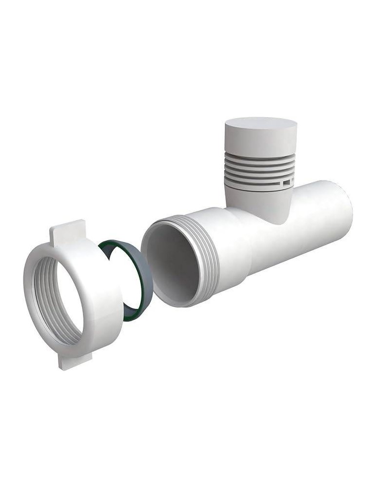 Bonomini Valvola Immissione Aria Bianco Ø40X1"1/4 - 0720AB64B0