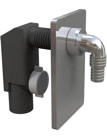 Bonomini Sifone ad Incasso COMPACT per lavatrice o lavastoviglie - 3400CR40B9