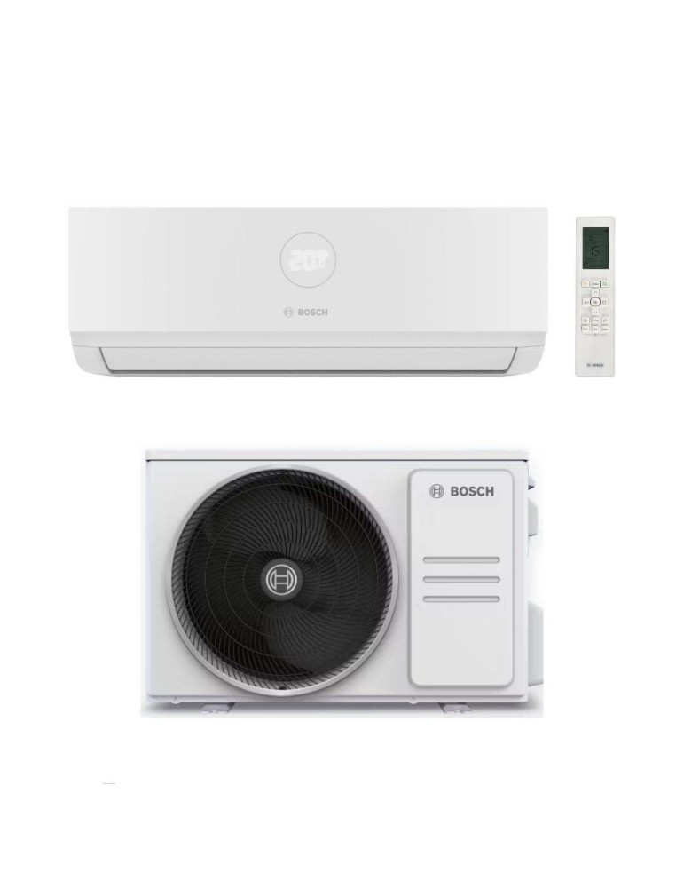 Bosch Climatizzatore Monosplit Climate 3000i CL3000iU W26E da 9000 btu R-32 Inverter Wi-Fi Optional Classe A++