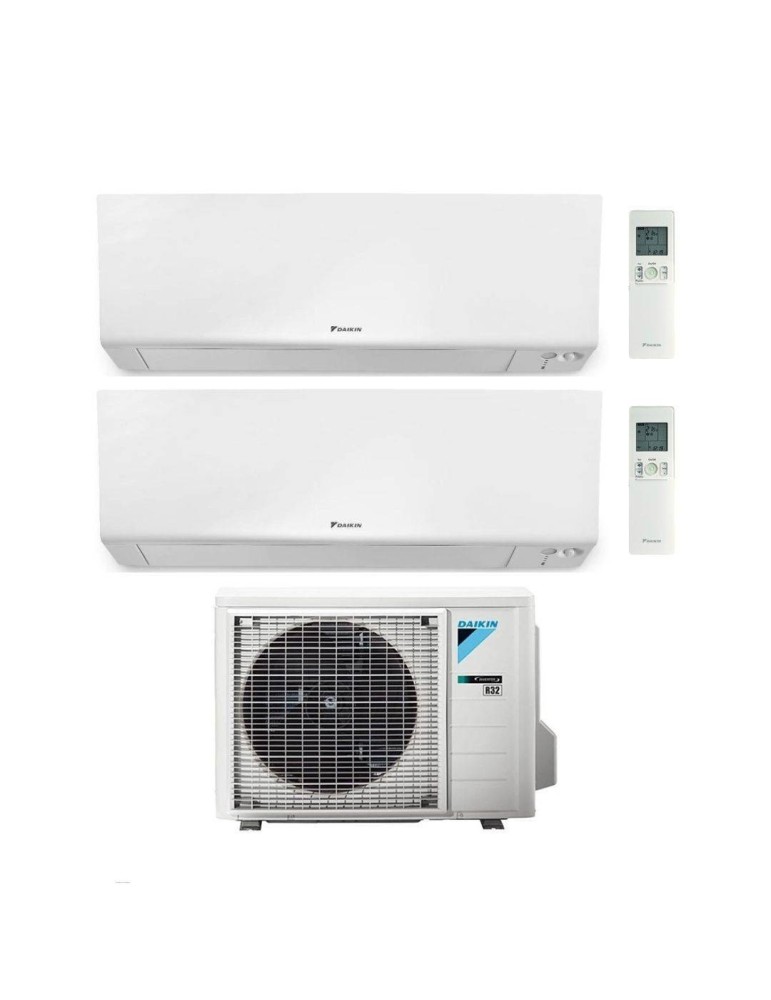 DAIKIN Climatizzatore Dual Split Bluevolution serie FTXM-R PERFERA 9+9 con 2MXM40A9 R-32 Wi-Fi Integrato