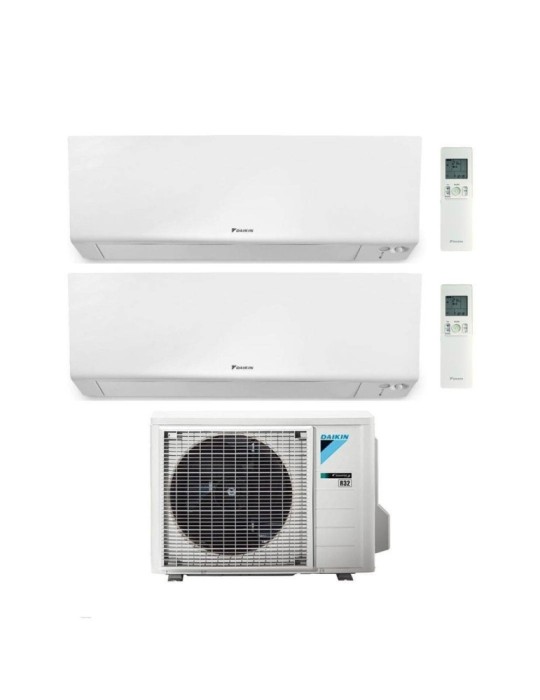 DAIKIN Climatizzatore Dual Split Bluevolution serie FTXM-R PERFERA 9+12 con 2MXM50A9 R-32 Wi-Fi Integrato