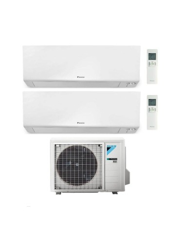 DAIKIN Climatizzatore Dual Split Bluevolution serie FTXM-R PERFERA 12+18 con 3MXM52A9 R-32 Wi-Fi Integrato